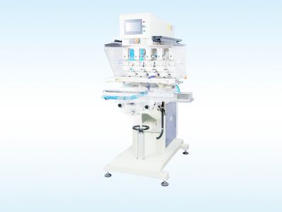 SPCST-858SDQ1 Five-color Oil-cup Printer with Independent Head and Mobile Workbench