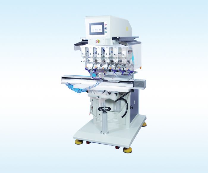 Six-color pad printer SPSFC-8610SDQ1 independent printer two-axis servo PLC controller six-color pad printer Six-color pad printer SPSFC-8610SDQ1 independent printer two-axis servo PLC controller six-color pad printer