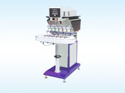 SPC-868D Pneumatic Conveyor Belt Six-color Oil Cup Printer SPC-868D Pneumatic Conveyor Belt Six-color Oil Cup Printer